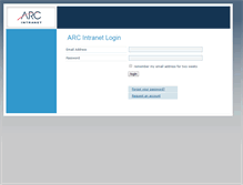 Tablet Screenshot of intranet.e-arc.com